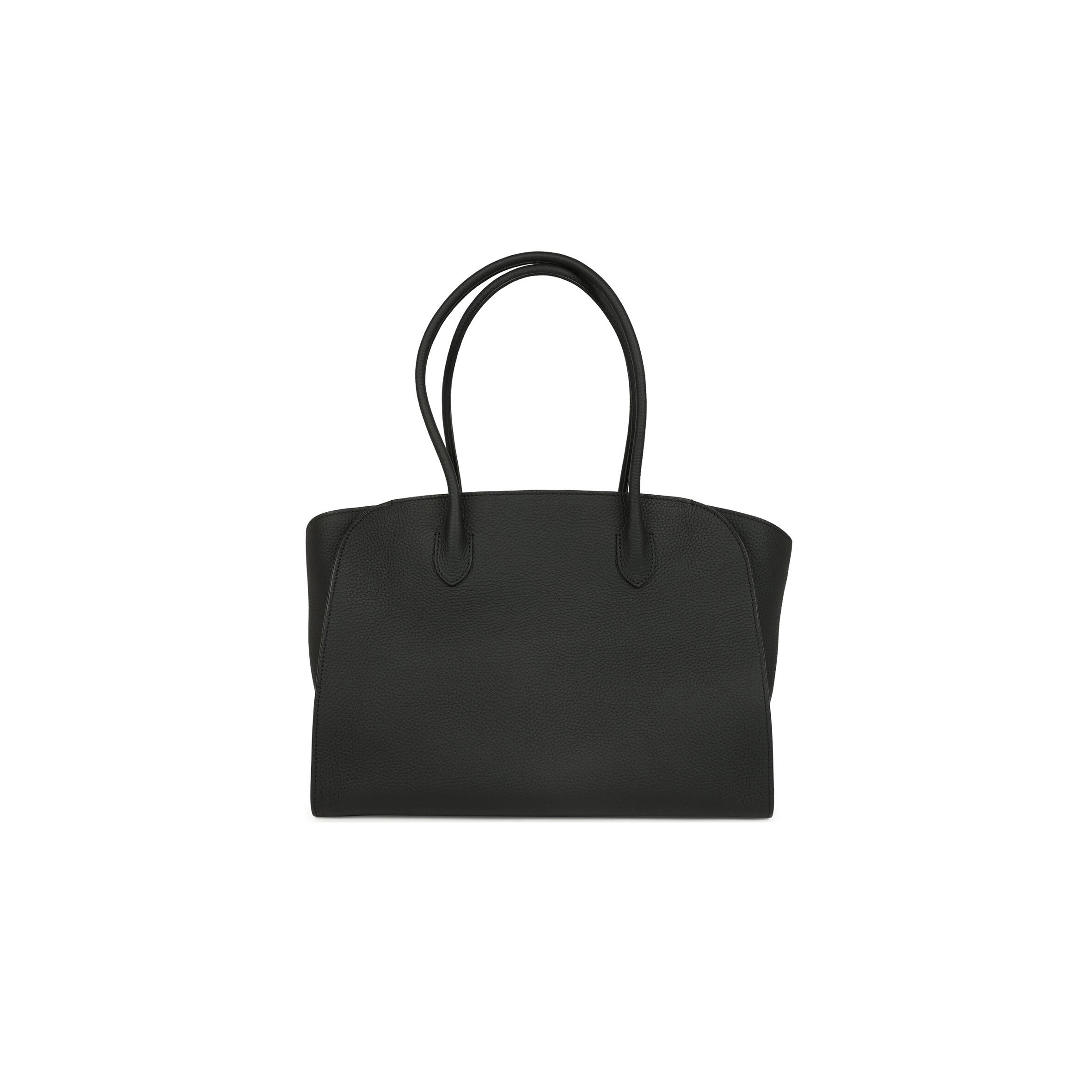 THE ROW MARLO 14 BLACK BAG W1800L133BLAN (36*25*16cm)